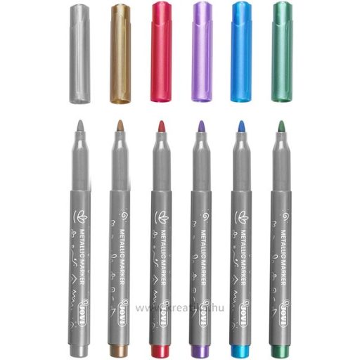 Filctoll készlet Jovi "Metallic" 6 szín