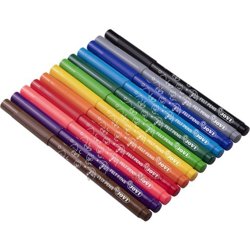 Filctoll készlet kimosható Jovi 12 szín