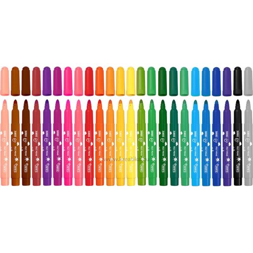 Filctoll készlet, kimosható Jovi 24 szín