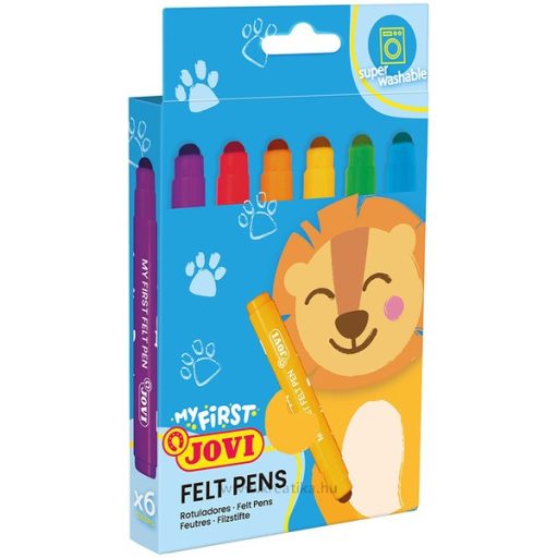 Filctoll készlet, kimosható Jovi 6 szín