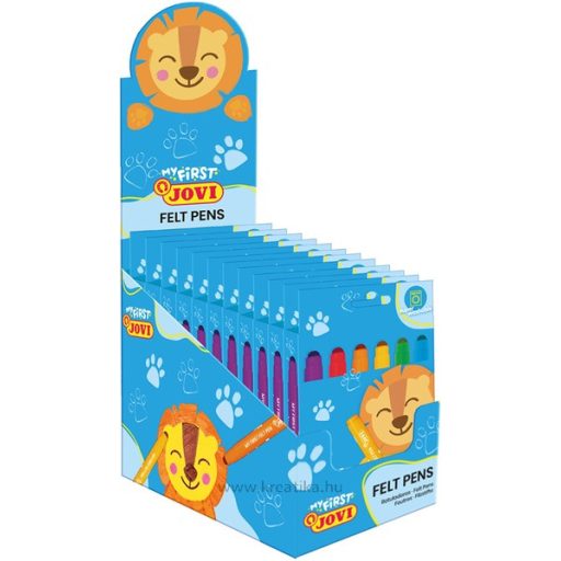 Filctoll készlet, kimosható Jovi 6 szín
