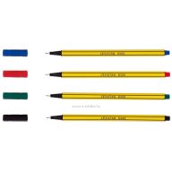 Tűfilc készlet 0,4 mm d.rect "Fineliner" 4 szín