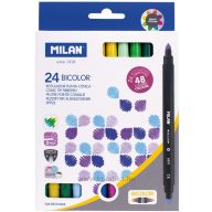 Filctoll készlet 5-10 mm kétvégű Milan 6310 24/48 szín