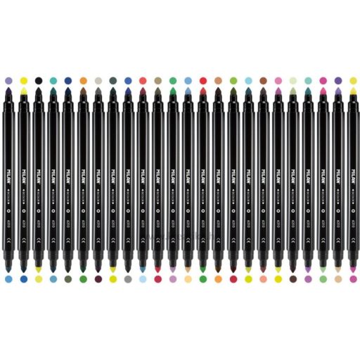 Filctoll készlet 5-10 mm kétvégű Milan 6310 24/48 szín