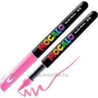 Akril marker, ecsetvégű M&G "Mocalo" 218 rózsa