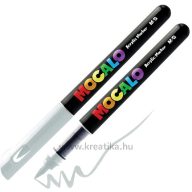   Akril marker, ecsetvégű M&G "Mocalo" 915 világos szürke