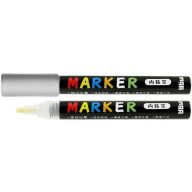 Akril marker M&G S110 ezüst