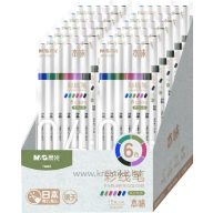   Tűfilc készlet 0,4 mm M&G "Fineliner" Vintage 6 szín