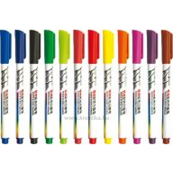 Táblamarker készlet, vékony 1 mm gömb M&G 12 szín