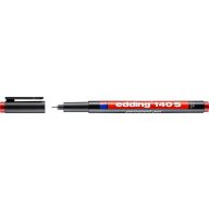 Alkoholos marker 0,3 mm Edding "Ohpen" 140 S piros