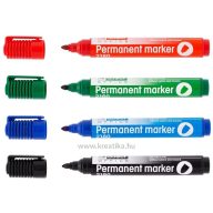 Alkoholos marker készlet 1-3 mm gömb d.rect 2160 4 szín