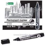 Alkoholos marker 1-5 mm vágott d.rect 2160 fekete