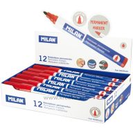 Alkoholos marker 6 mm gömb Milan piros