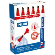 Alkoholos marker 1-5 mm vágott Milan piros