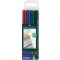 Alkoholos marker készlet 1 mm Faber-Castell "Multimark" OHP M 4 szín
