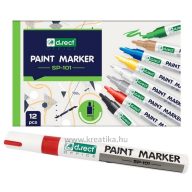 Lakkmarker 1-3 mm d.rect "SP-101" piros