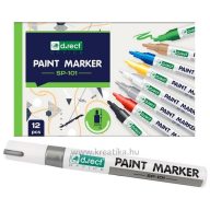 Lakkmarker 1-3 mm d.rect "SP-101" ezüst