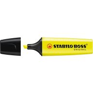 Szövegkiemelő 2-5 mm STABILO "Boss" sárga