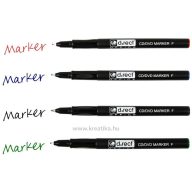   Alkoholos marker készlet 0,7 mm d.rect "OHP" F 4 szín