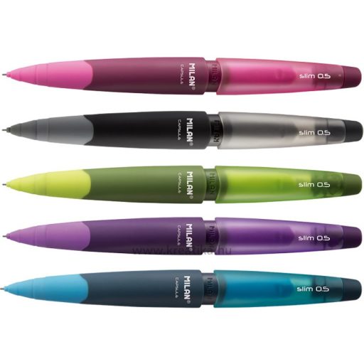 Nyomósirón 0,5 mm HB radíros Milan "Capsule" Slim