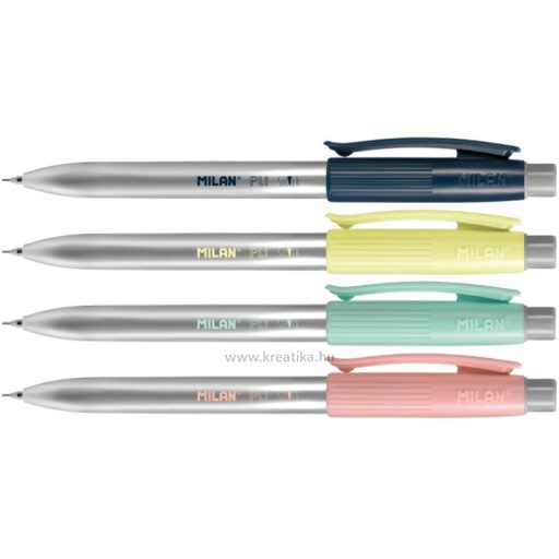 Nyomósirón 0,5 mm HB radíros Milan "Silver