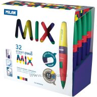   Nyomósirón 0,7 mm HB radíros Milan "Compact" Mix