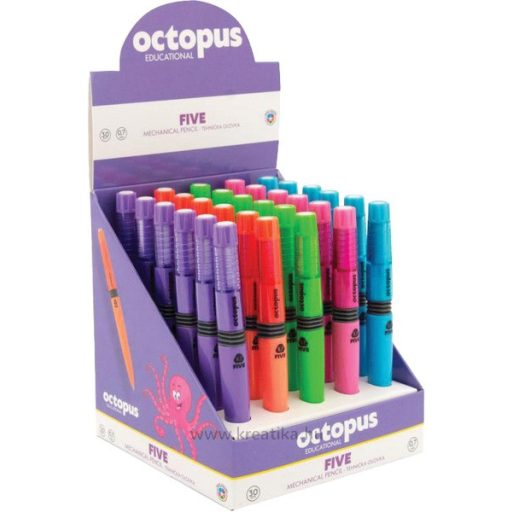 Nyomósirón 0,7 mm HB Octopus "Five