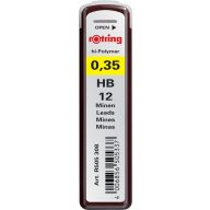 Grafitbél 0,35 mm HB Rotring