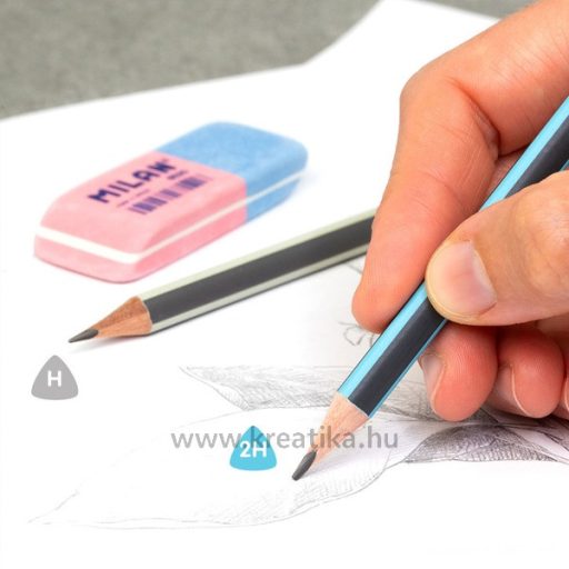 Grafitceruza 2H háromszög test Milan