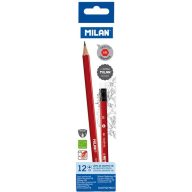 Grafitceruza HB radíros Milan