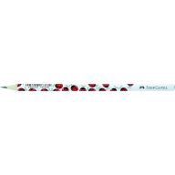 Grafitceruza HB háromszög test, katicás Faber-Castell