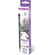 Grafitceruza HB háromszög test Octopus