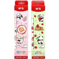   Grafitceruza 2B háromszög test, radíros M&G "Bear in the Area