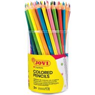 Színesceruza készlet, háromszög test Jovi 84 szín