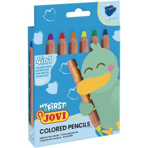 Színesceruza készlet Jovi 6 szín