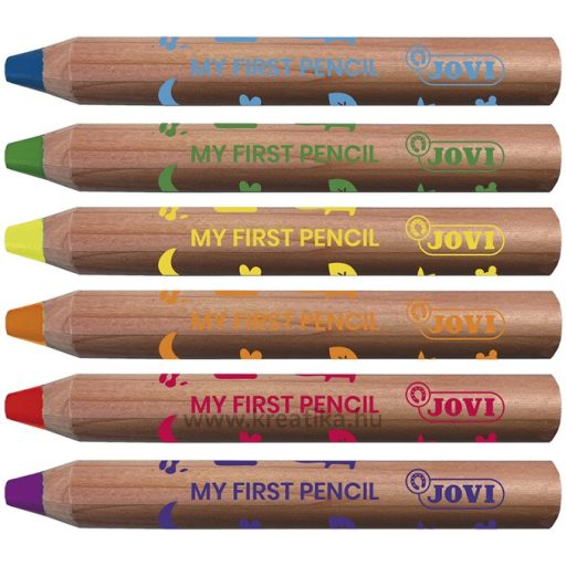 Színesceruza készlet Jovi 6 szín
