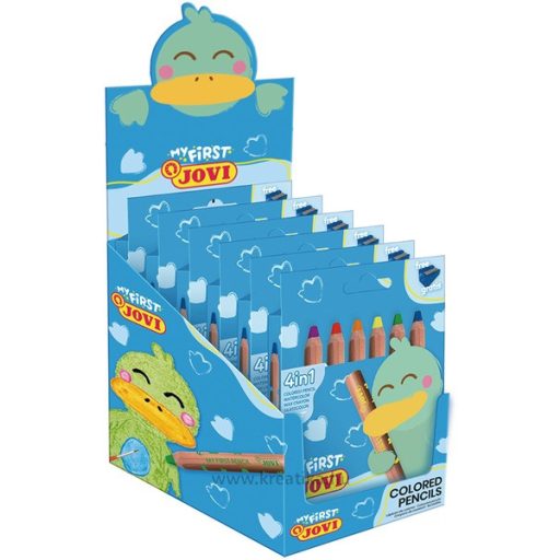 Színesceruza készlet Jovi 6 szín