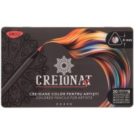   Színesceruza készlet fém dobozos Daco "Creion Art" 30/60 szín