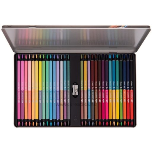 Színesceruza készlet fém dobozos Daco "Creion Art" 30/60 szín