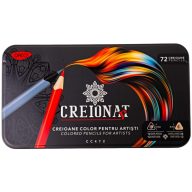   Színesceruza készlet fém dobozos Daco "Creion Art" 72 szín