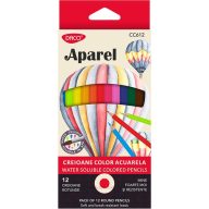 Színesceruza készlet akvarell Daco 12 szín