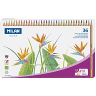 Színesceruza készlet fém dobozos Milan 213 36 szín