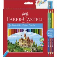   Színesceruza készlet Faber-Castell "Classic" 24+3/6 szín