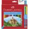 Színesceruza készlet Faber-Castell "Classic" 24+3/6 szín