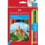 Színesceruza készlet, ajándék hegyező Faber-Castell "Classic" 36+3+1 szín