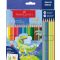 Színesceruza készlet Faber-Castell "Classic" Dinosaur 18+6 szín