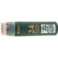  Színesceruza készlet műanyag hengeres M&G "Green" 24 szín