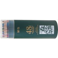   Színesceruza készlet műanyag hengeres M&G "Green" 48 szín