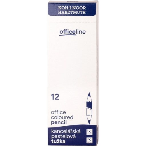 Postairón vastag Koh-i-Noor 3423 piros-kék