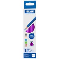 Színesceruza háromszög test Milan lila